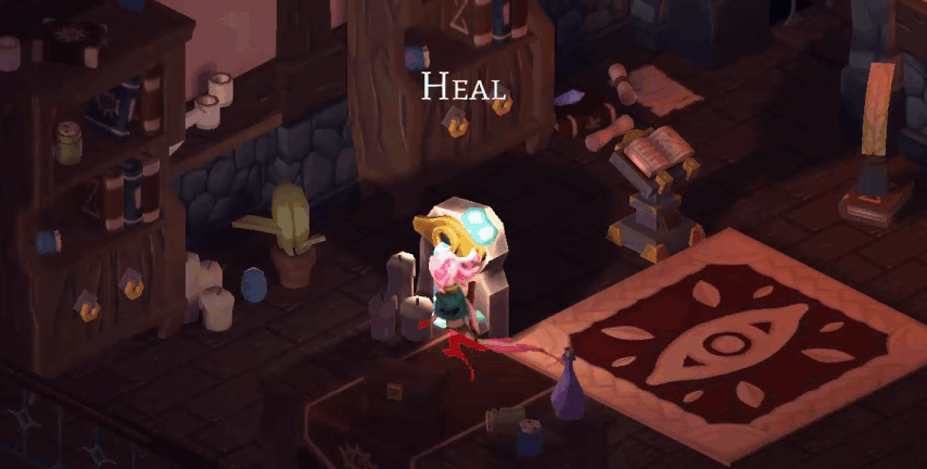 Pop-up text when near an interactable to show the player they can interact with something and what that will do