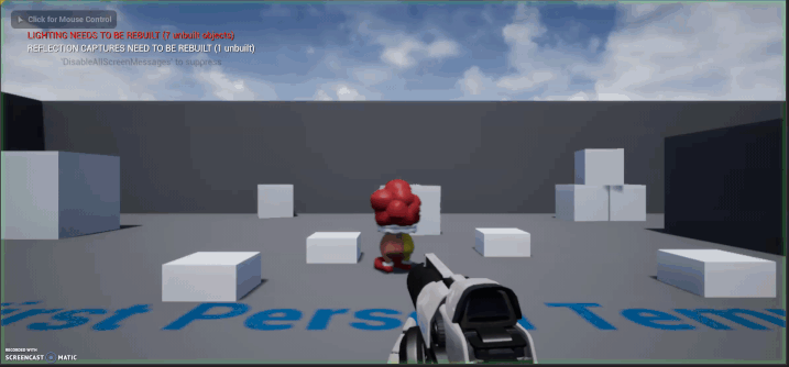 An AI interacting with all points of interest around it