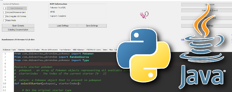 Embedding Python Scripting in the Universal Pokemon Randomizer Thumbnail